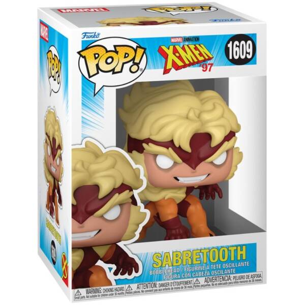 Funko Pop! Marvel: X-Men '97 - Sabretooth #1609 Image 1
