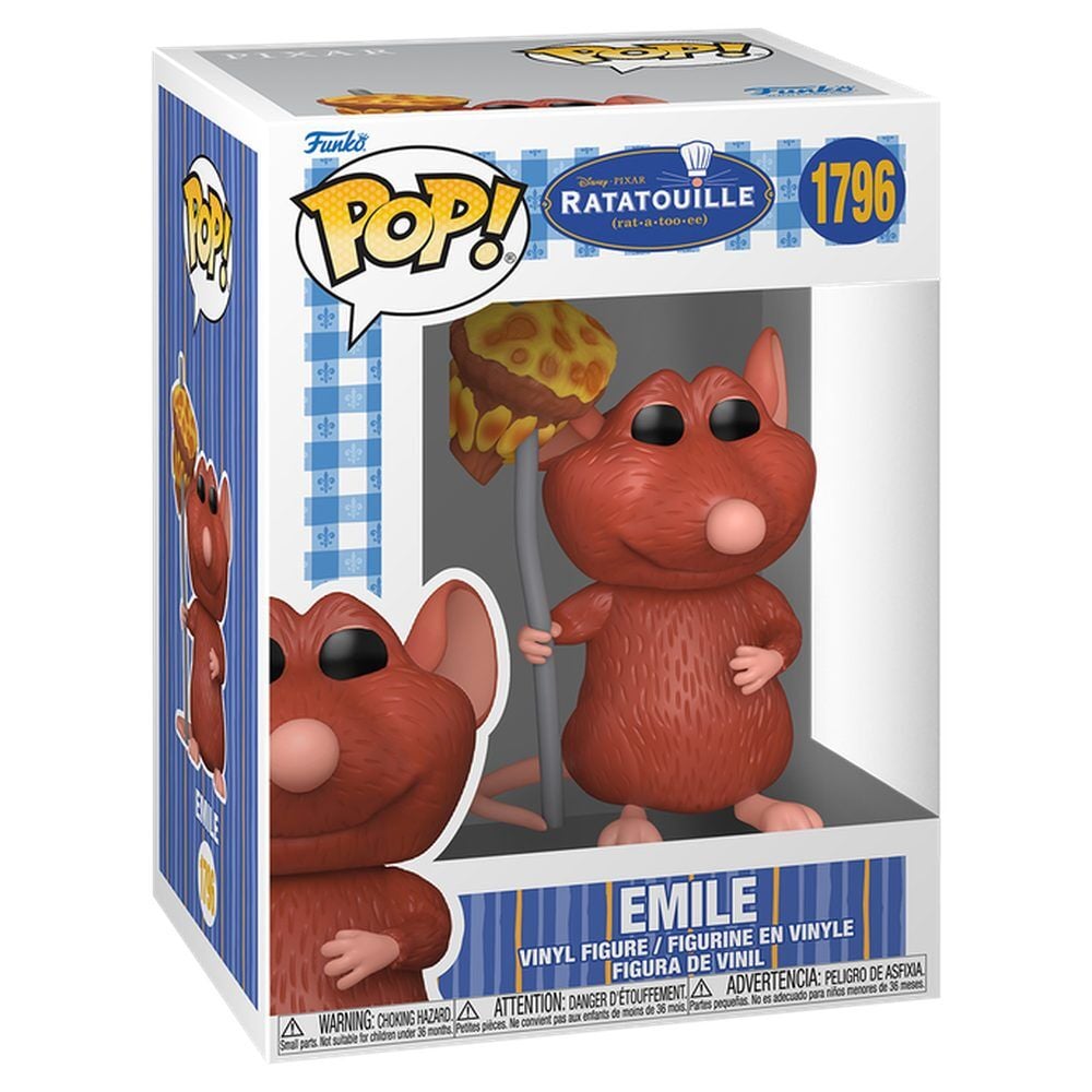 Funko Pop! Disney Pixar Ratatouille - Emile #1796 Image 1 VR.LV Funko Pop! Disney Pixar Ratatouille - Emile #1796 Image 1