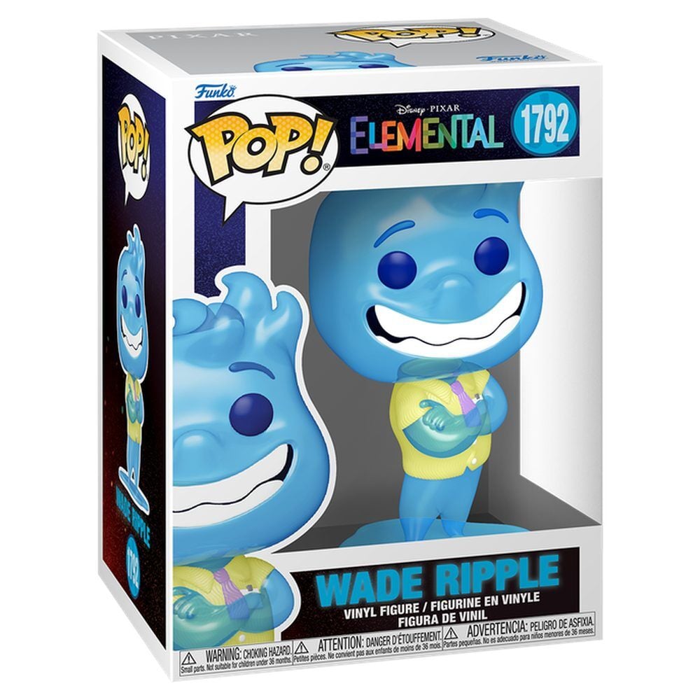 Funko Pop! Disney Pixar Elemental - Wade Ripple #1792 Image 1 VR.LV Funko Pop! Disney Pixar Elemental - Wade Ripple #1792 Image 1