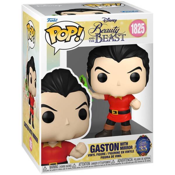 Funko Pop! Disney Beauty And The Beast - Gaston with Mirror #1825 Image 1