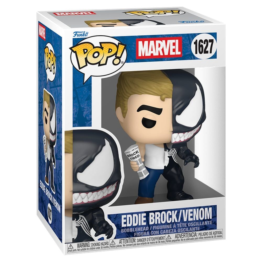 Funko Pop! Marvel Eddie Brock /Venom #1627 Image 1 VR.LV Funko Pop! Marvel Eddie Brock /Venom #1627 Image 1