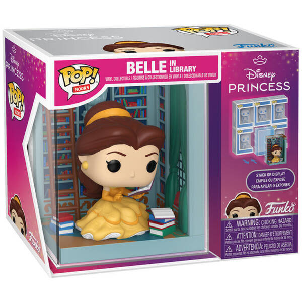 Funko Pop! Nooks: Disney Princess Belle in Library Image 1