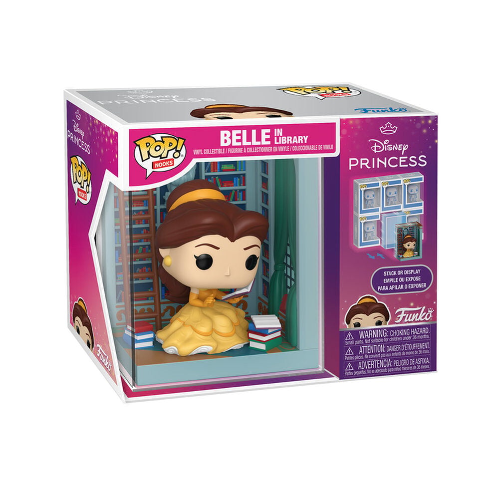 Funko Pop! Nooks: Disney Princess Belle in Library Image 1 VR.LV Funko Pop! Nooks: Disney Princess Belle in Library Image 1
