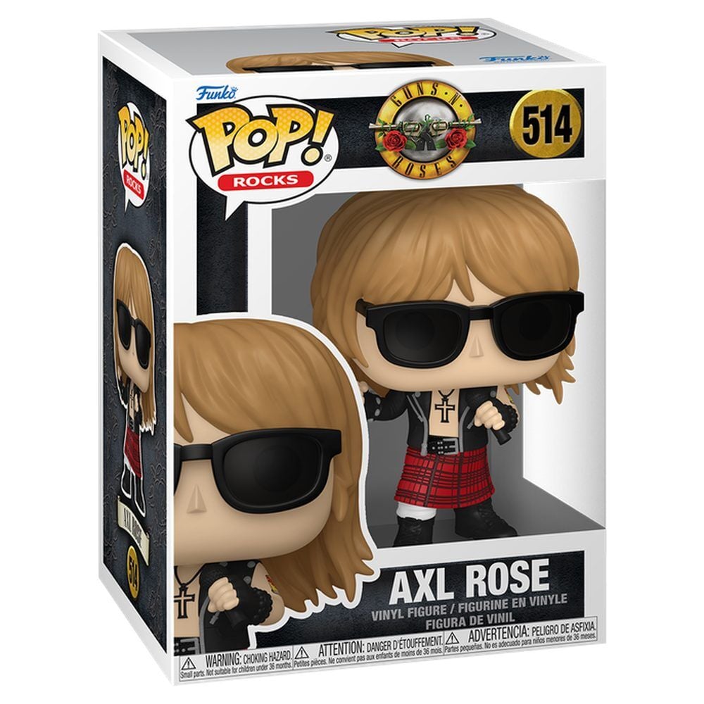 Funko Pop! Guns N Roses - Axl Rose #514 Image 1 VR.LV Funko Pop! Guns N Roses - Axl Rose #514 Image 1