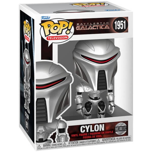 Funko Pop! Battlestar Galactica - Cylon Metallic #1951 Image 1