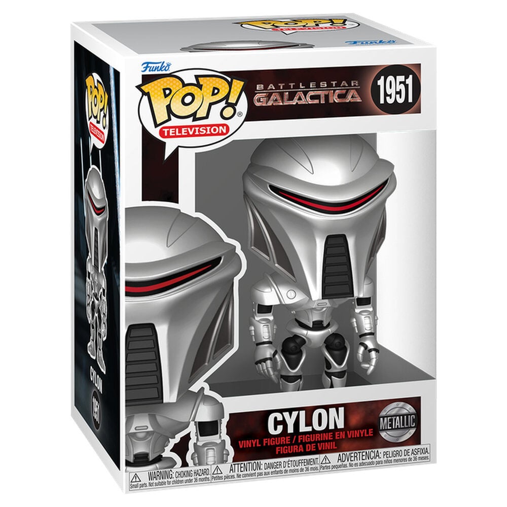 Funko Pop! Battlestar Galactica - Cylon Metallic #1951 Image 1 VR.LV Funko Pop! Battlestar Galactica - Cylon Metallic #1951 Image 1