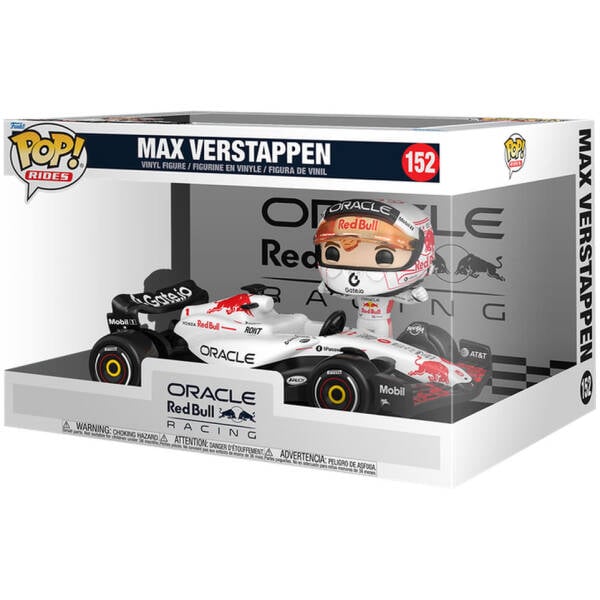 Funko Pop! Rides Oracle Red Bull Racing - Max Verstappen #152 Image 2