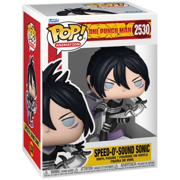 Funko Pop! One Punch Man - Speed-O-Sound Sonic #2530 Image 1