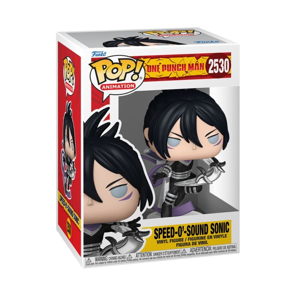 Funko Pop! One Punch Man - Speed-O-Sound Sonic #2530 Image 1 VR.LV Funko Pop! One Punch Man - Speed-O-Sound Sonic #2530 Image 1