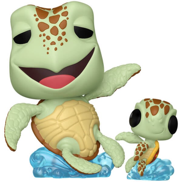Funko Pop! Disney Pixar Finding Nemo - Crush with Squirt #1813 Image 2