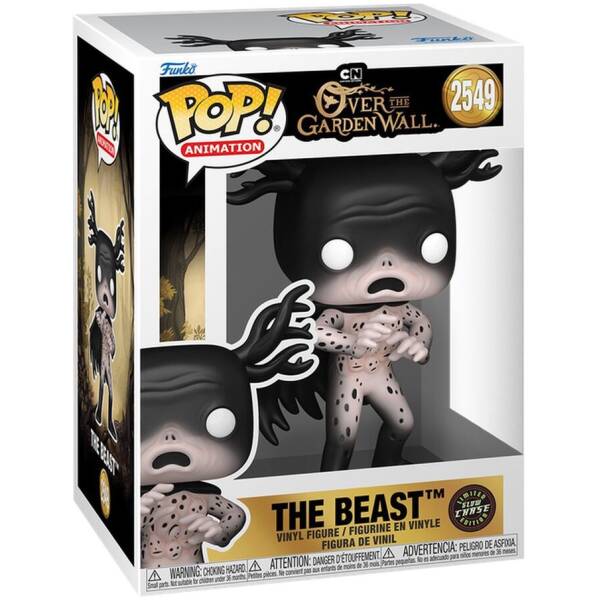 Funko Pop! Over The Garden Wall - The Beast Limited Chase #2549 Glows in the Dark Image 1