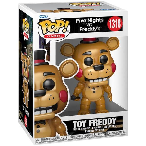 Funko Pop! Five Nights at Freddys Toy Freddy #1318 Image 1