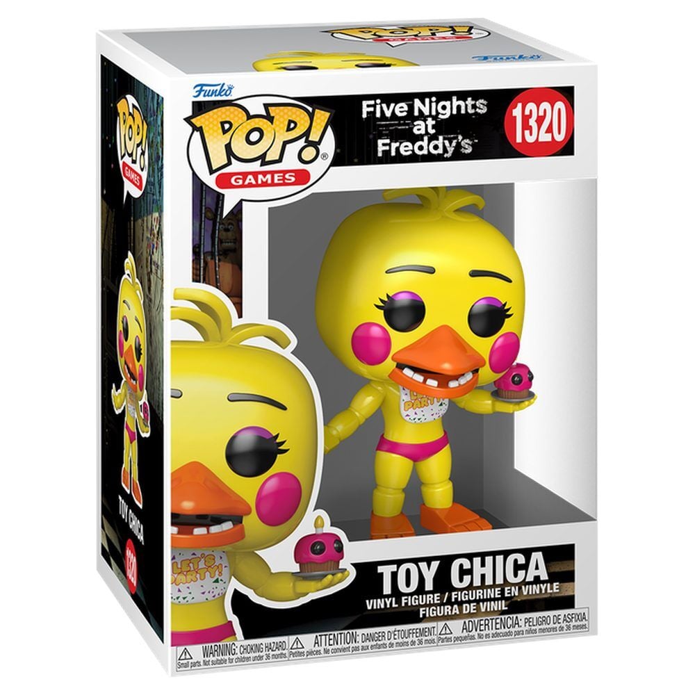 Funko Pop! Five Nights at Freddys Toy Chica #1320 Image 1 VR.LV Funko Pop! Five Nights at Freddys Toy Chica #1320 Image 1