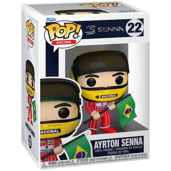 Funko Pop! Racing Senna (Brazilian Flag) #22 Image 1