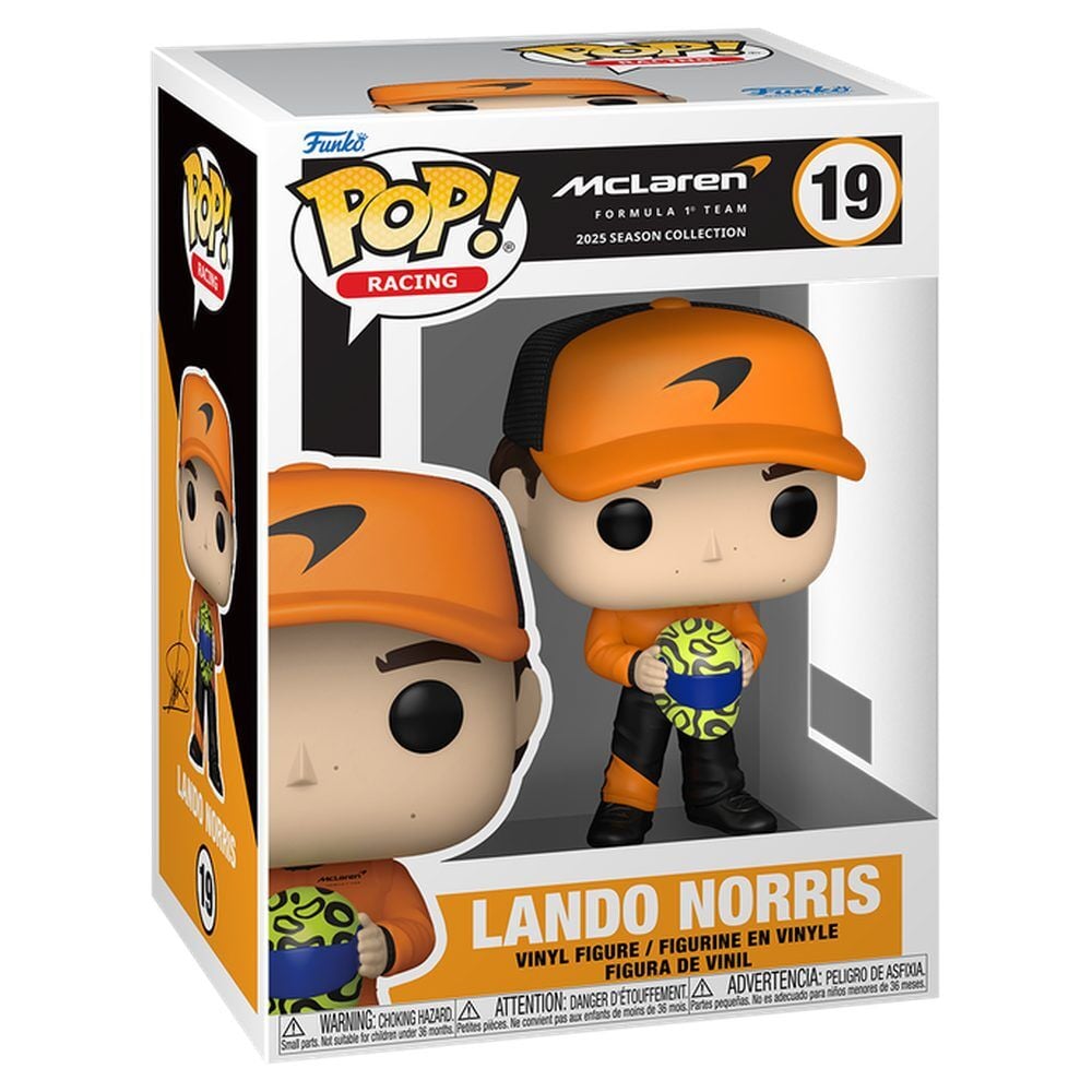Funko Pop! Racing McLaren Lando Norris #19 Image 1 VR.LV Funko Pop! Racing McLaren Lando Norris #19 Image 1