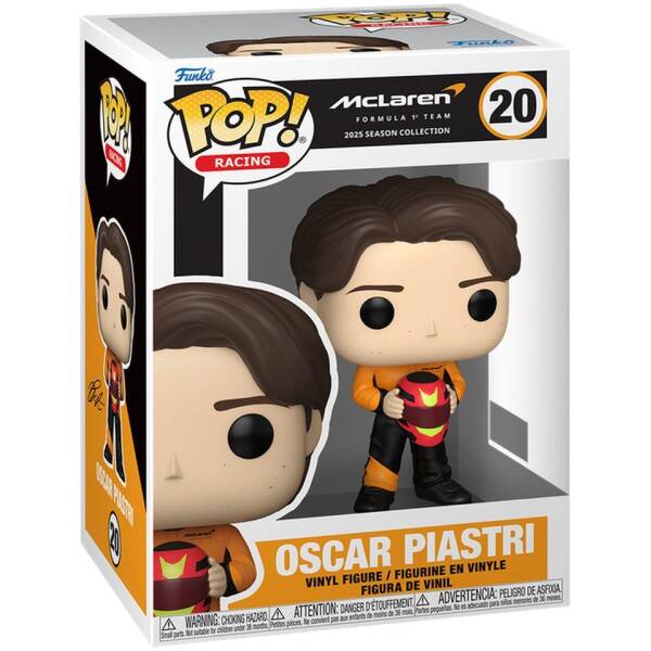 Funko Pop! Racing McLaren Oscar Piastri #20 Image 1