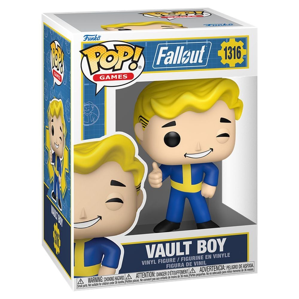 Funko Pop! Fallout Vault Boy #1316 Image 1 VR.LV Funko Pop! Fallout Vault Boy #1316 Image 1