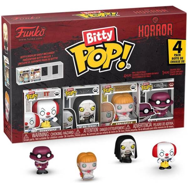 Bitty POP pack 4 figures Warner Bros Horror Serie 2 Image 1