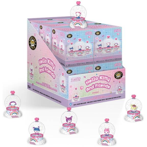 Assorted Mystery Mini Snow globe figure Hello Kitty & Friends Image 1