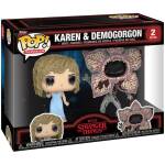Funko Pop! Stranger Things - Karen & Demogorgon pack of 2 Image 1