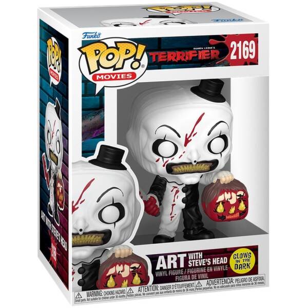 Funko Pop! Terrifier - Art with Steves Head #2169 Image 1