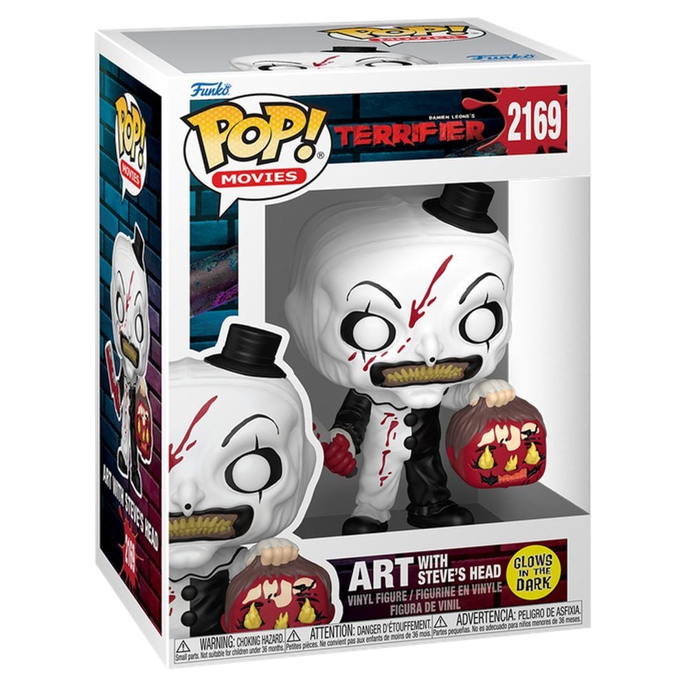 Funko Pop! Terrifier - Art with Steves Head #2169 Image 1 VR.LV Funko Pop! Terrifier - Art with Steves Head #2169 Image 1