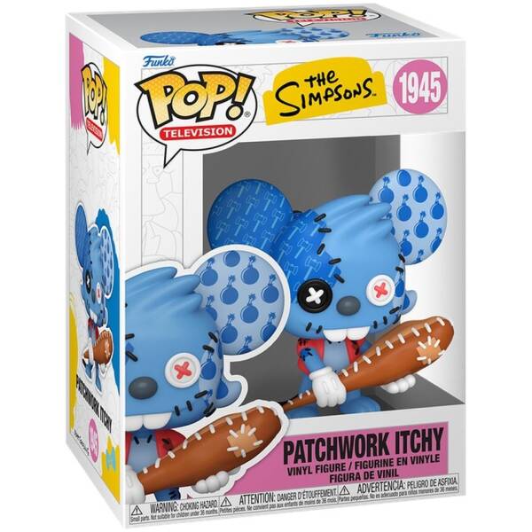 Funko Pop! The Simpsons - Patchwork Itchy #1945 Image 1