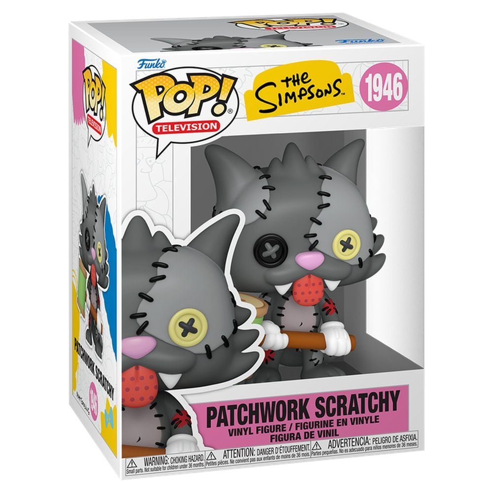 Funko Pop! The Simpsons - Patchwork Scratchy #1946 Image 1 VR.LV Funko Pop! The Simpsons - Patchwork Scratchy #1946 Image 1