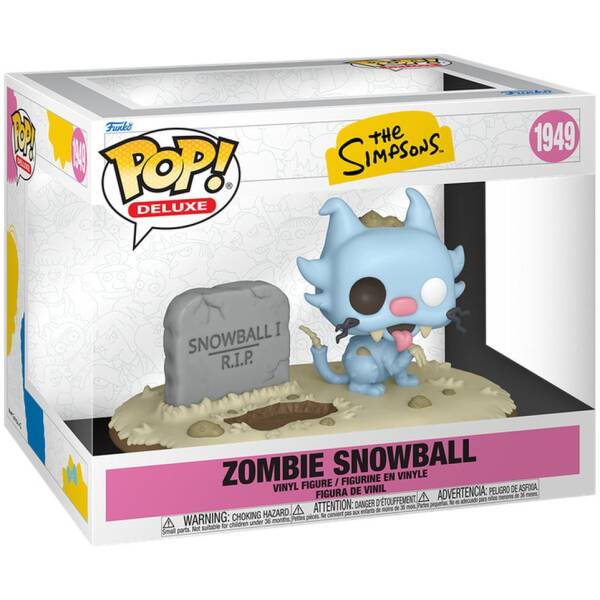 Funko Pop! The Simpsons - Zombie Snowball #1949 Image 1