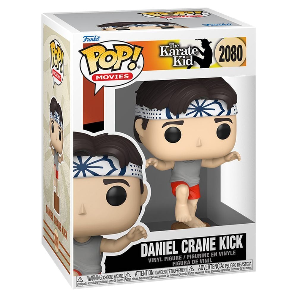 Funko Pop! The Karate Kid - Daniel Crane Kick #2080 Image 1 VR.LV Funko Pop! The Karate Kid - Daniel Crane Kick #2080 Image 1