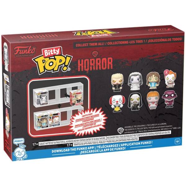 Bitty POP pack 4 figures Warner Bros Horror Serie 2 Image 2