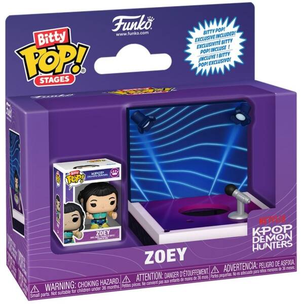 Bitty POP figure Stages Kpop Demon Hunters Zoey Image 1