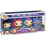 Funko Pop! KPop Demon Hunters Huntr/X pack of 4 Image 1