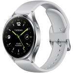 Xiaomi Watch 2 Silver with Gray TPU Strap Image 1