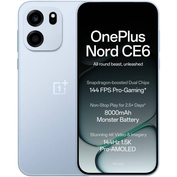 OnePlus Nord CE 6 8/256GB Blue Image 1