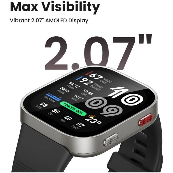 Amazfit Bip Max Silver Image 2