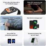 Xiaomi Smart Band 10 Pro Ceramic Edition White Image 2