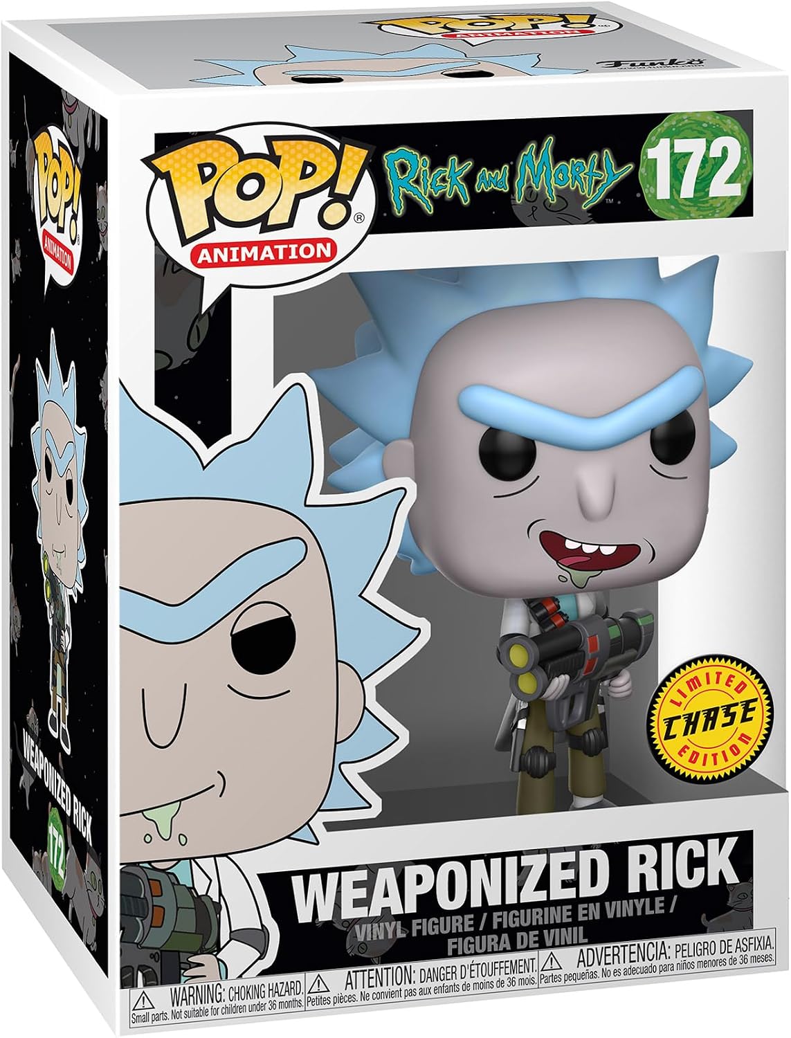 Funko Pop! Rick & Morty Weaponized Rick Chase #172 Image 1 VR.LV Funko Pop! Rick & Morty Weaponized Rick Chase #172 Image 1