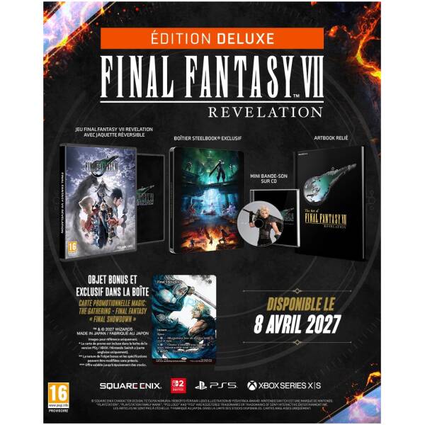 Final Fantasy VII Revelation Deluxe (+MTG Card Promo Card) NS2 Image 1