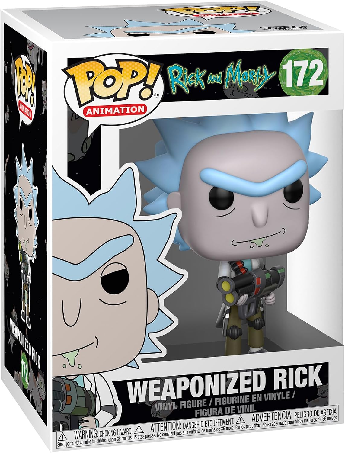 Funko Pop! Rick & Morty Weaponized Rick #172 Image 1 VR.LV Funko Pop! Rick & Morty Weaponized Rick #172 Image 1