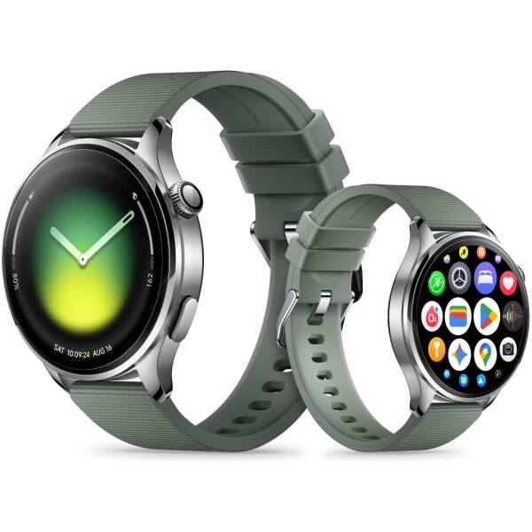 Xiaomi Watch 5 with Juniper Green Strap Image 1