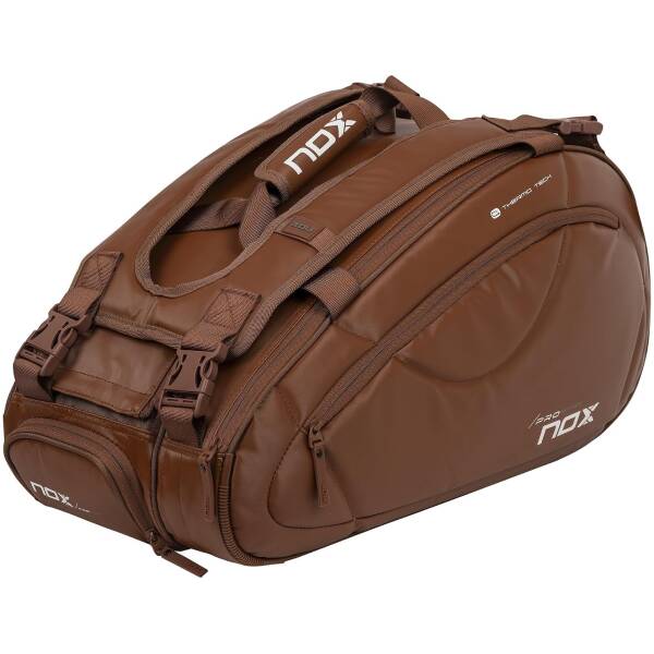 NOX Pro Series Brown Racket Bag Image 2