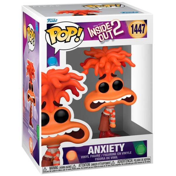 Funko Pop! Inside Out 2 - Anxiety #1447 Image 1