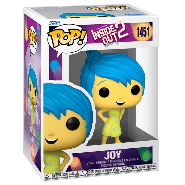 Funko Pop! Inside Out 2 - Joy #1451 Image 1 VR.LV Funko Pop! Inside Out 2 - Joy #1451 Image 1