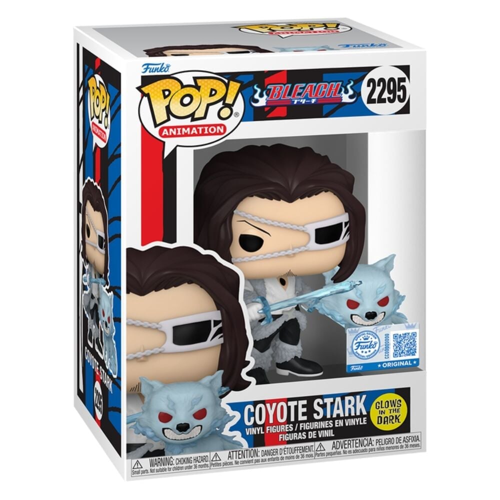 Funko Pop! Bleach Buddy Coyote Stark Glow Exclusive #2295 Image 1 VR.LV Funko Pop! Bleach Buddy Coyote Stark Glow Exclusive #2295 Image 1