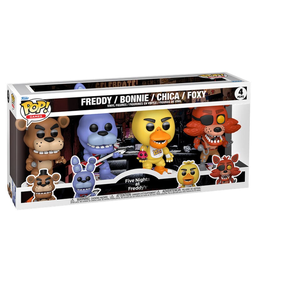 Funko Pop! Five Nights at Freddy's pack of 4 figures Image 1 VR.LV Funko Pop! Five Nights at Freddy's pack of 4 figures Image 1