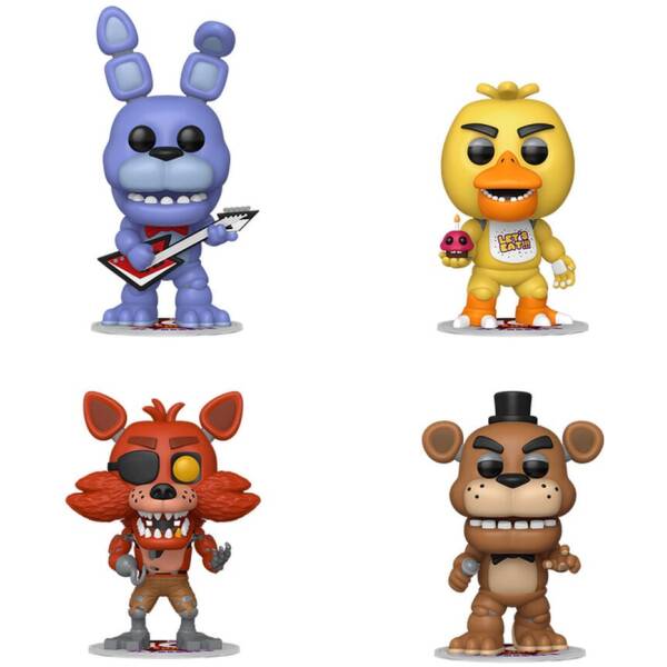 Funko Pop! Five Nights at Freddy's pack of 4 figures Image 2