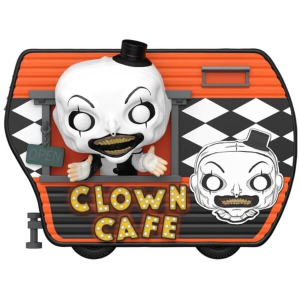 Funko Pop! Rides Super Deluxe Terrifier 2 Art with Clown Cafe #149 Image 2