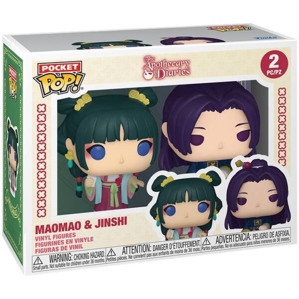 Pocket POP pack figures The Apothecary Diaries Maomao & Jinshi Image 1
