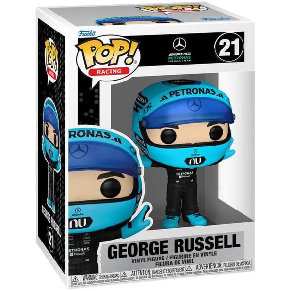 Funko Pop! Formula 1 George Russell #21 Image 1